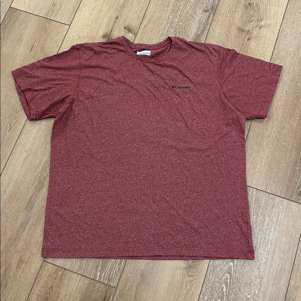 Columbia Maroon Crew Neck T-Shirt